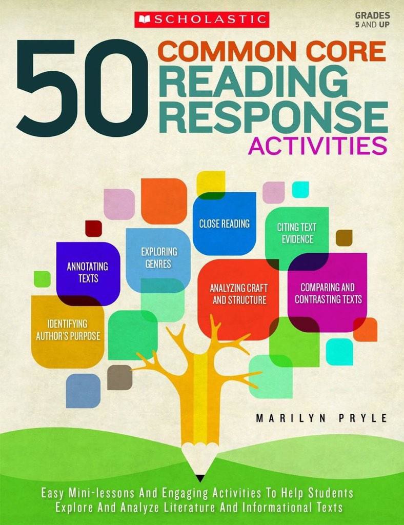 50 Common Core Reading Response Activities